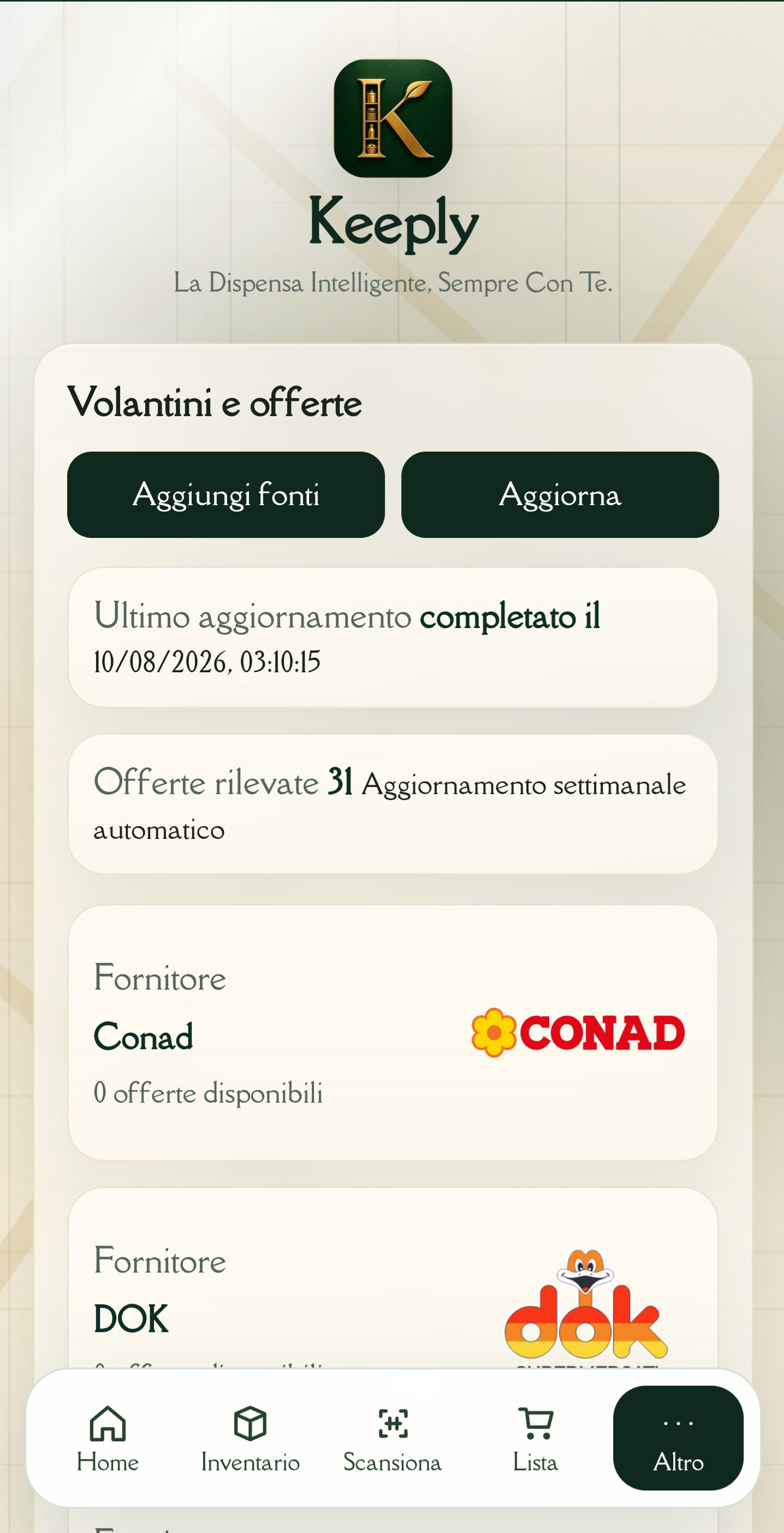 Volantini Keeply